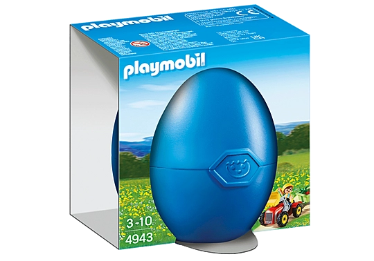 Playmobil Boy with Children´s Tractor Easter Egg
