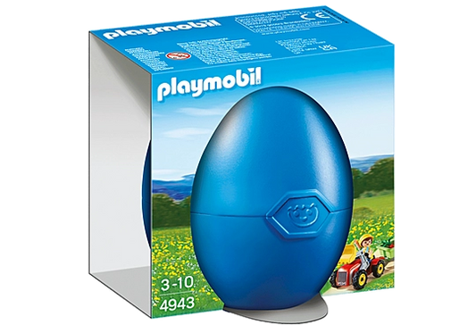 Playmobil Boy with Children´s Tractor Easter Egg