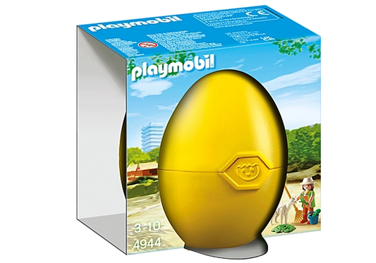 Playmobil Zookeeper with Alpaca Easter Egg