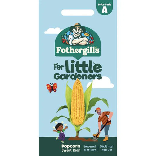 Fothergill's Little Gardeners Popcorn SweetCorn Seeds