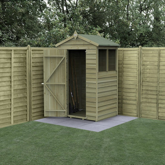 Forest Garden 4life Apex Shed 4x3 with 2 Windows