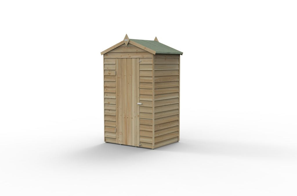 Forest Garden 4life Apex Shed 4x3 without Windows