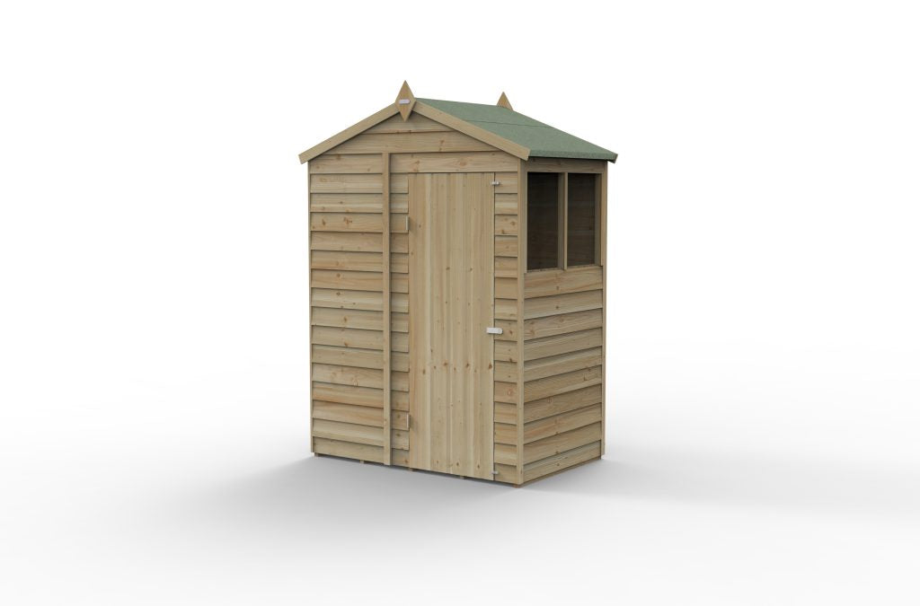 Forest Garden 4life Apex Shed 5x3 with 2 Windows