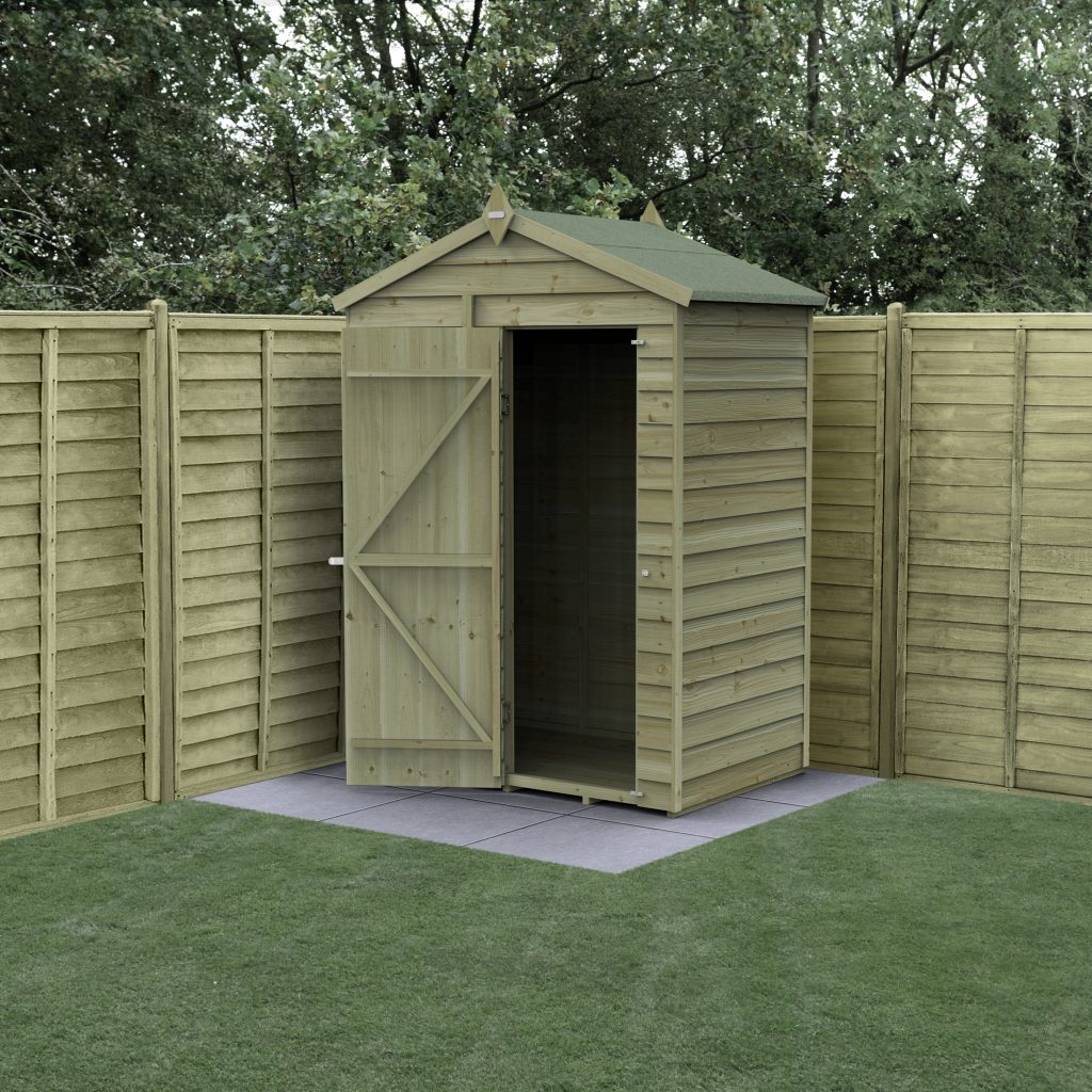 Forest Garden 4life Apex Shed 5x3 without Windows