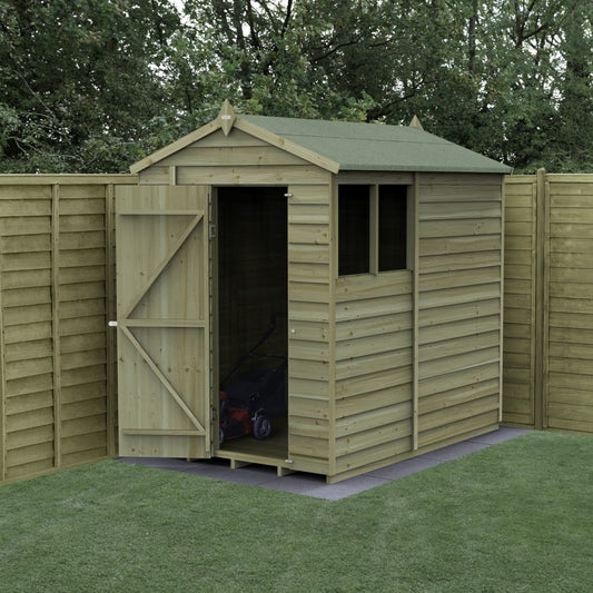 Forest Garden 4life Apex Shed 5x7 with 2 Windows