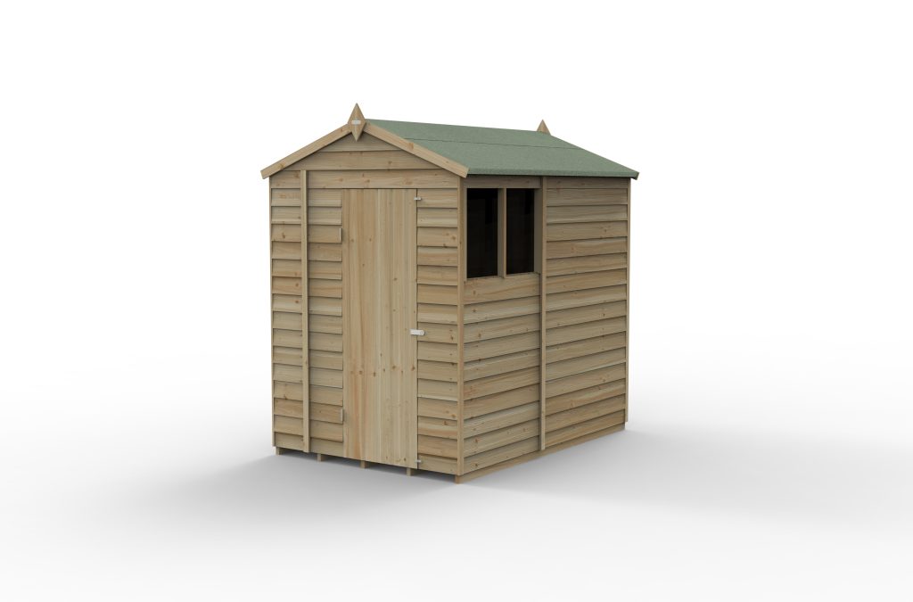 Forest Garden 4life Apex Shed 5x7 with 2 Windows