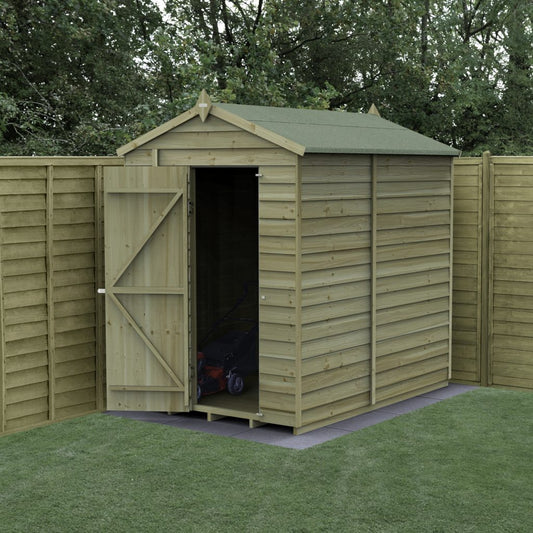 Forest Garden 4life Apex Shed 5x7 without Windows