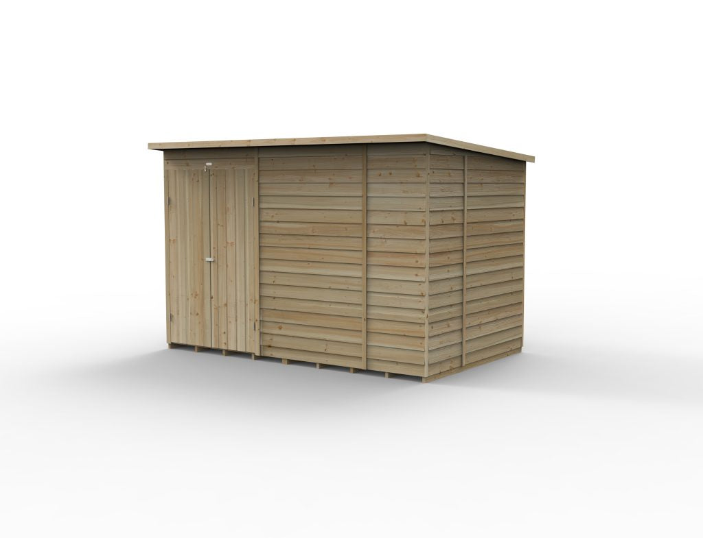 Forest Garden 4life Pent Shed 10x6 without Windows