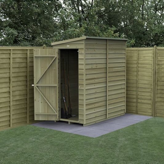 Forest Garden 4life Pent Shed 6x3 without Windows