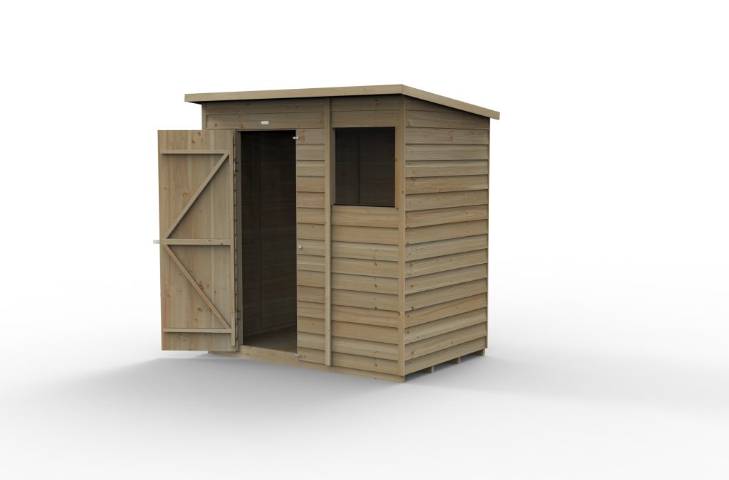 Forest Garden 4life Pent Shed 6x4 with Window
