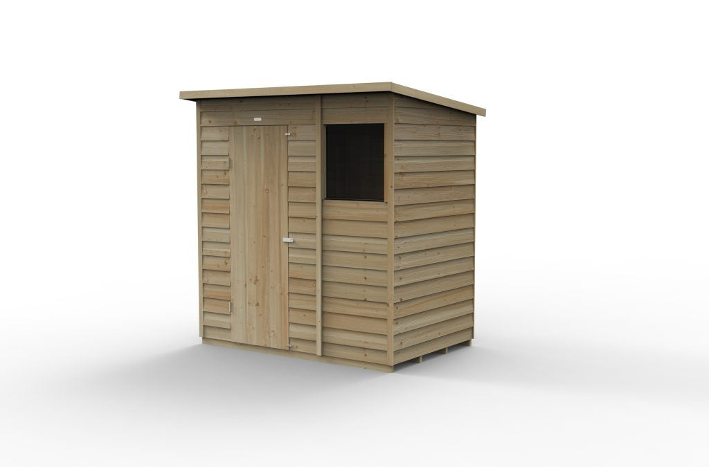 Forest Garden 4life Pent Shed 6x4 with Window