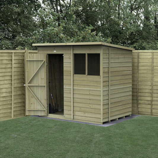 Forest Garden 4life Pent Shed 7x5 with 2 Windows