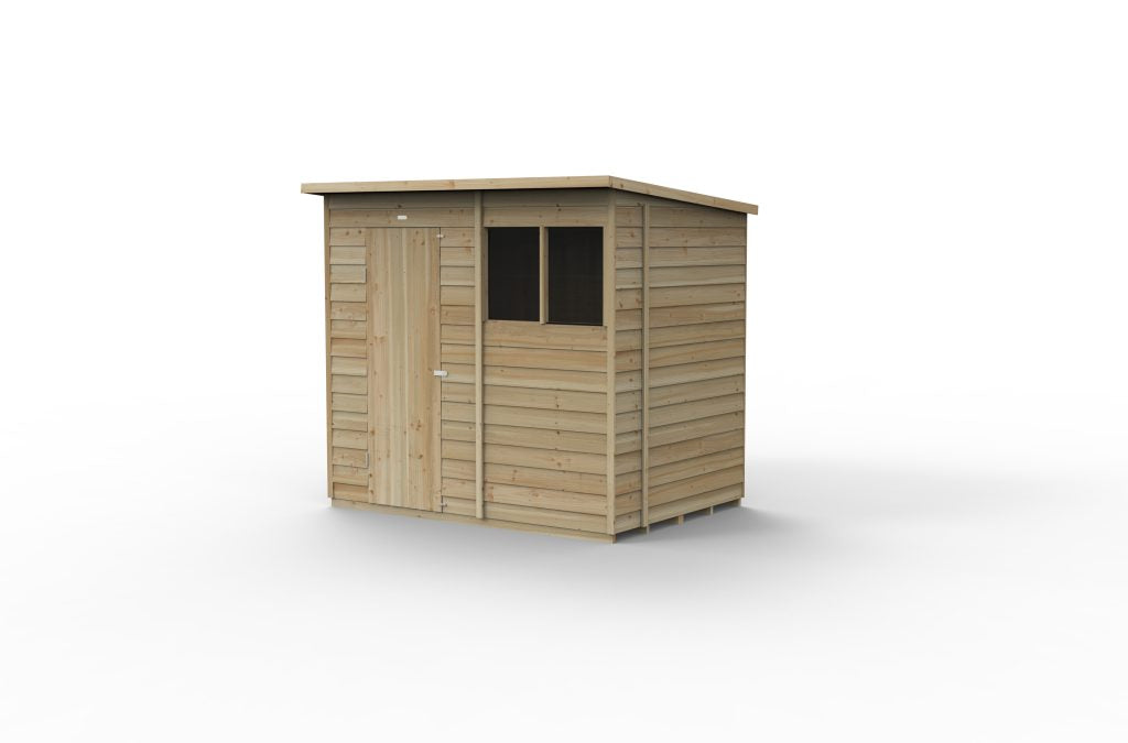 Forest Garden 4life Pent Shed 7x5 with 2 Windows