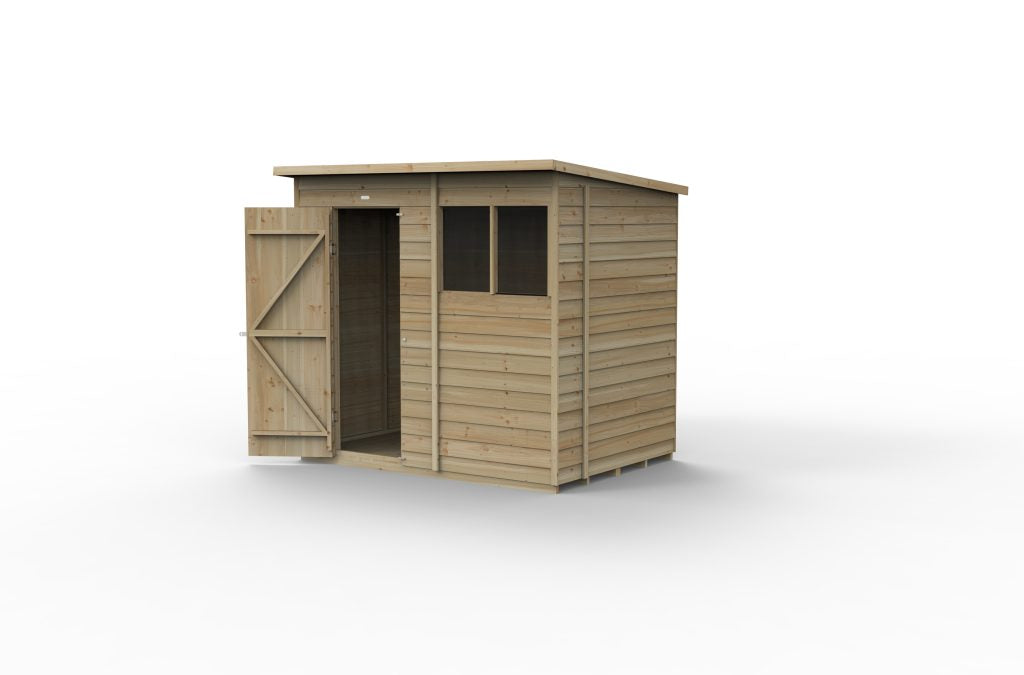 Forest Garden 4life Pent Shed 7x5 with 2 Windows
