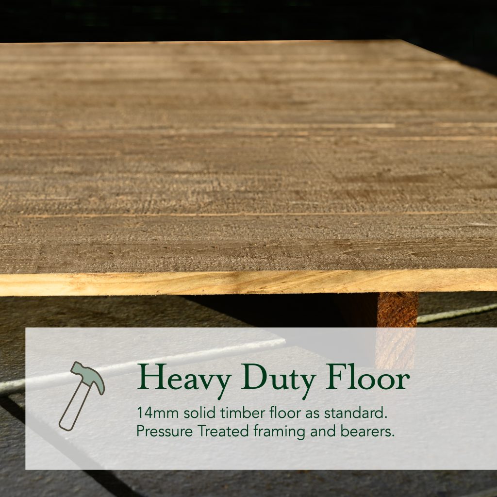 Forest Garden 4life Apex Shed 6x8 with Lean-To, Double Door and 2 Windows