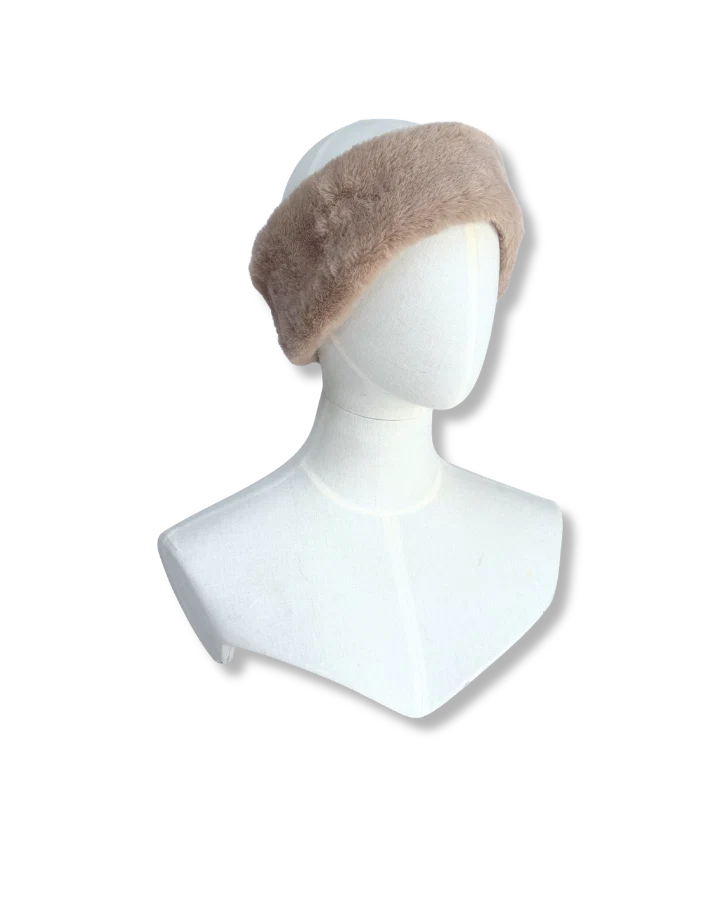 Barkworth Reeve Wilding Reversible Velvet & Faux Fur Headband