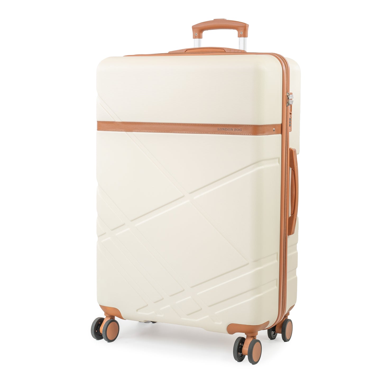 London Fog Eton Hard Shell Suitcase - TSA 8-Wheel Cabin & Hold Luggage
