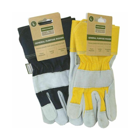 Town & Country Gardening Rigger Gloves 2-Pack
