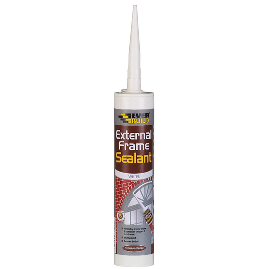 Everbuild External Frame Acrylic Sealant White 290ml