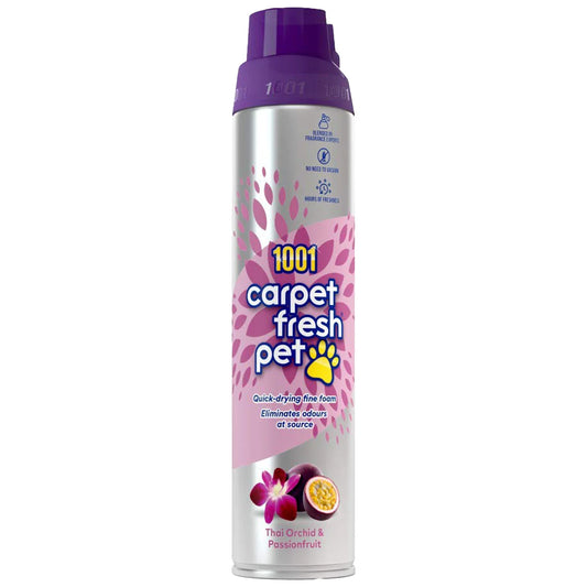 1001 Carpet Fresh Thai Orchid & Passionfruit for Pet Odour 300ml