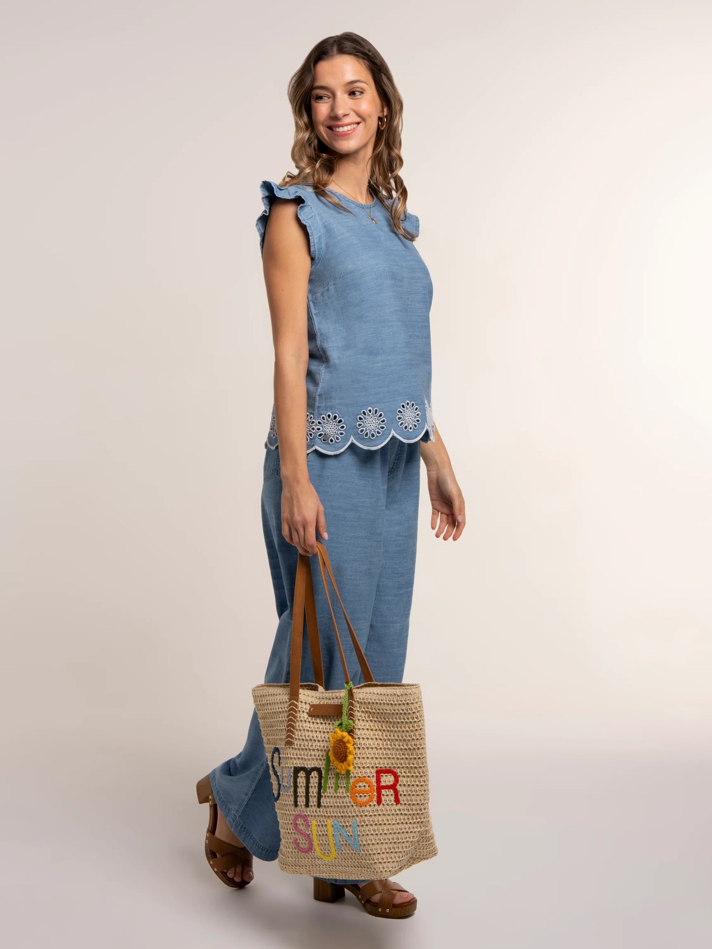 Brakeburn Ipanema Denim Blouse