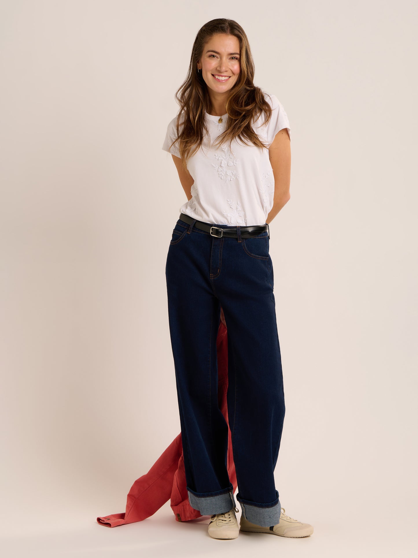 Brakeburn Agathe Embroidered T-Shirt