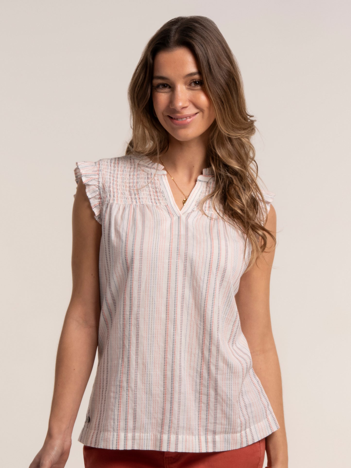 Brakeburn Pier Sleeveless Blouse SS26