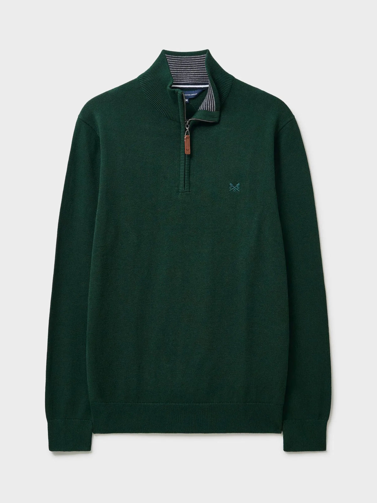 Crew Clothing Organic Cotton Half Zip Jumper