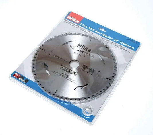 Hilka 2-Piece 10" (250mm) TCT Saw Blades
