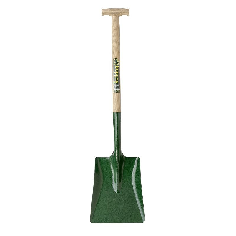 Bulldog Square Mouth Shovel 28" Ash T-Handle 2SM2T