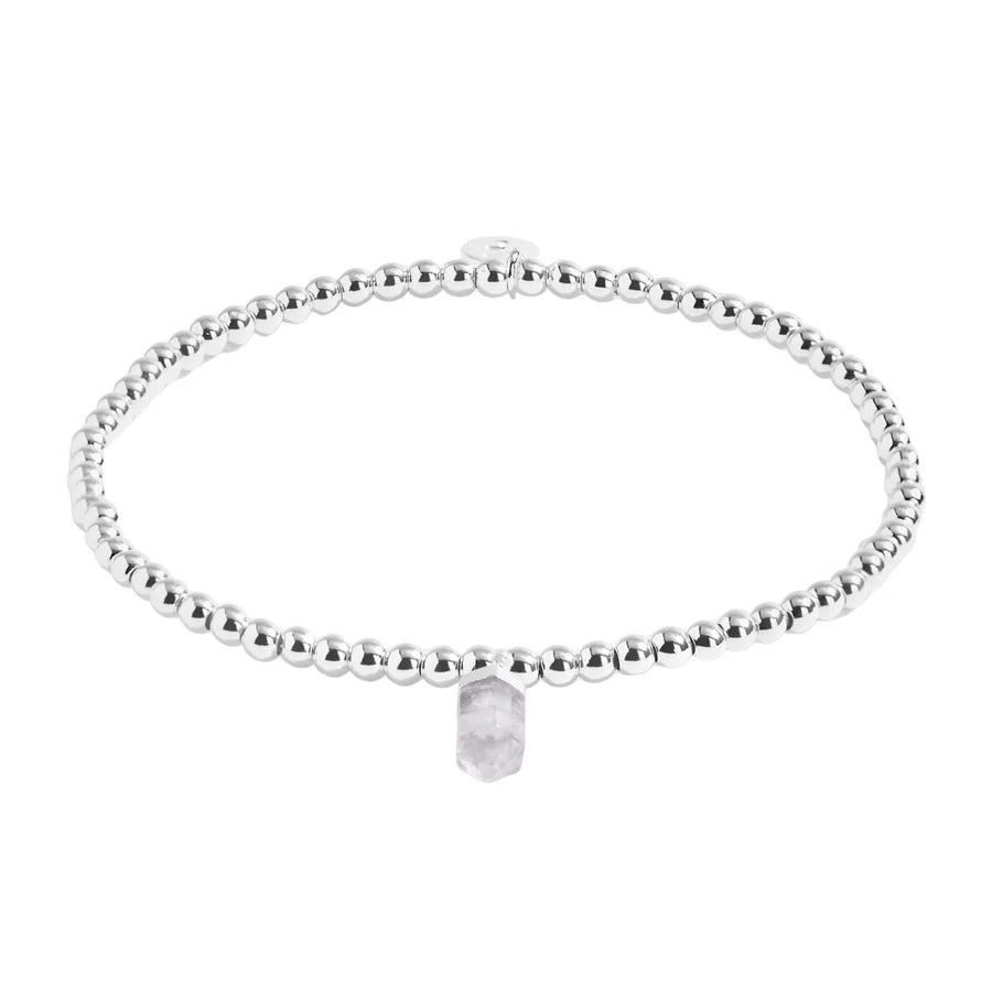 Joma Jewellery A Little Intuition Clear Quartz Bracelet