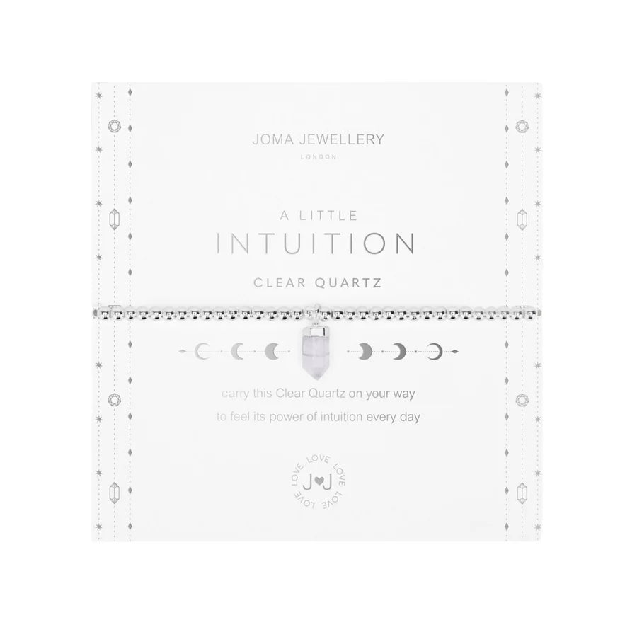 Joma Jewellery A Little Intuition Clear Quartz Bracelet