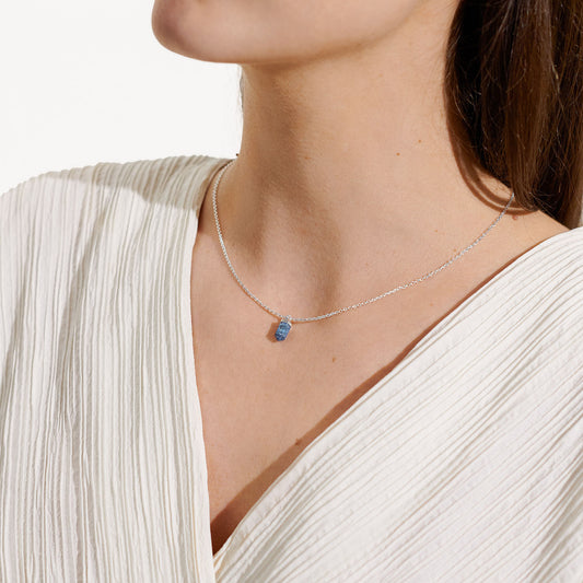 Joma Jewellery A Little Crystal Confidence Lapis Lazuli Necklace