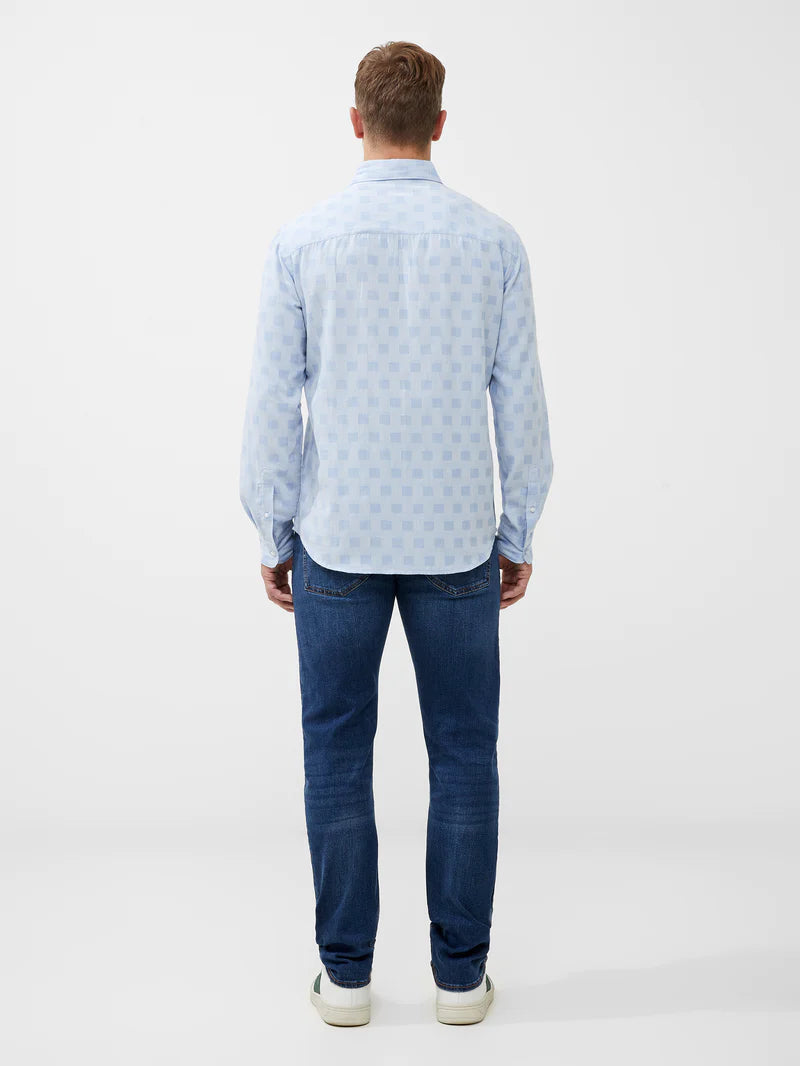 French Connection Long Sleeve Tonal Check Shirt