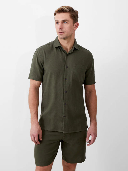 French Connection Short Sleeve Linen Shirt