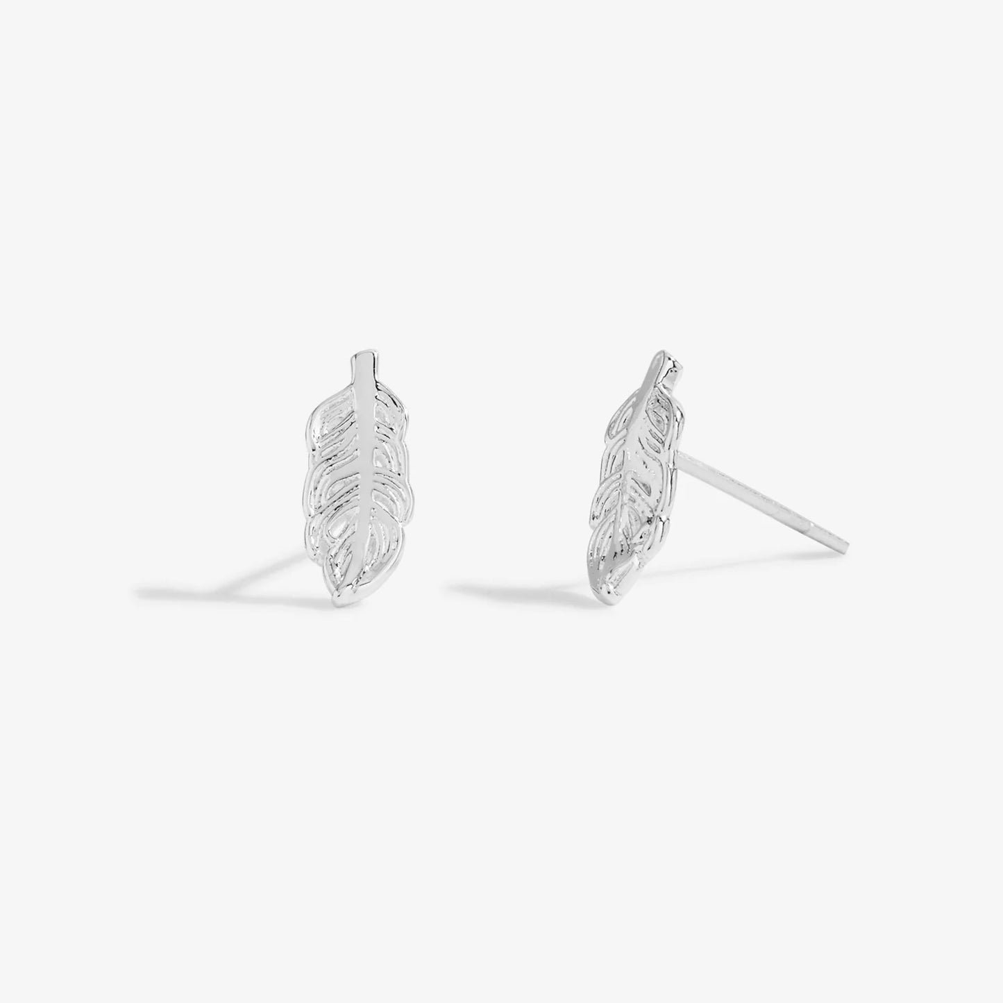 Joma Jewellery Florence Feather Stud Earrings