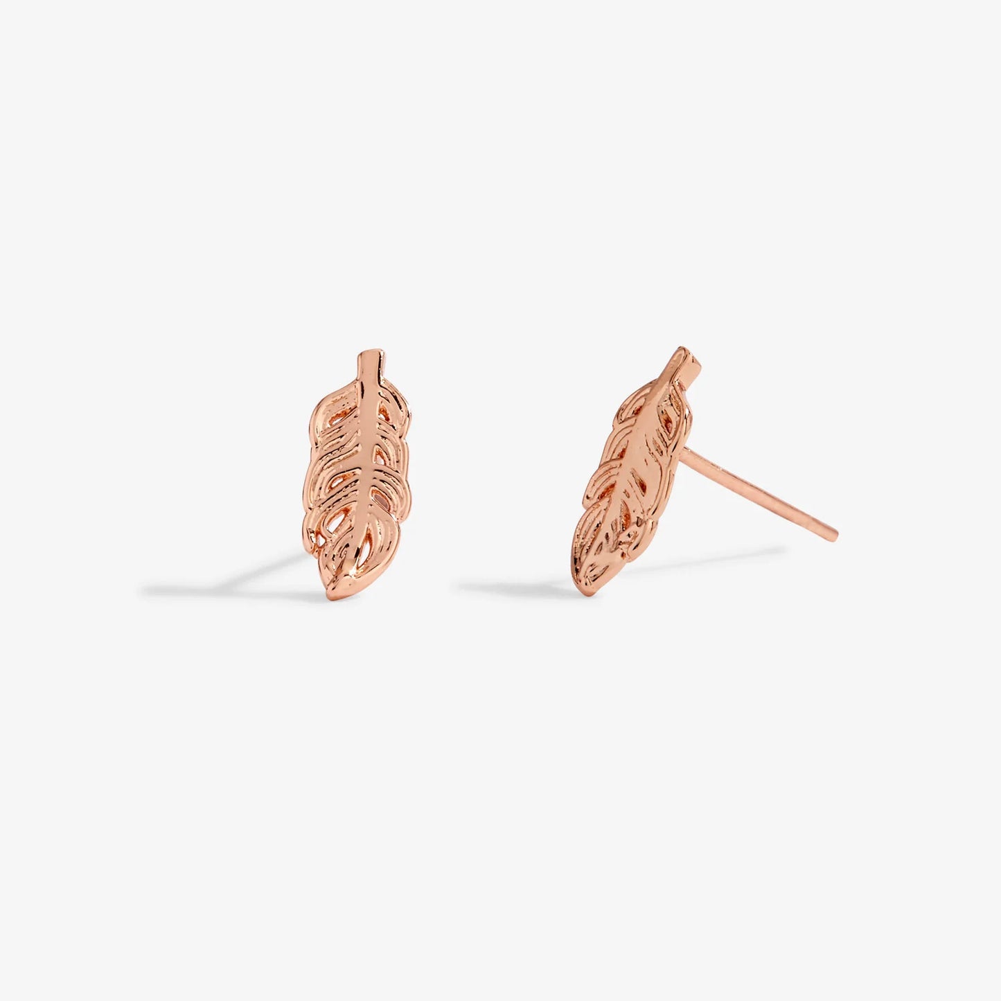 Joma Jewellery Florence Feather Stud Earrings