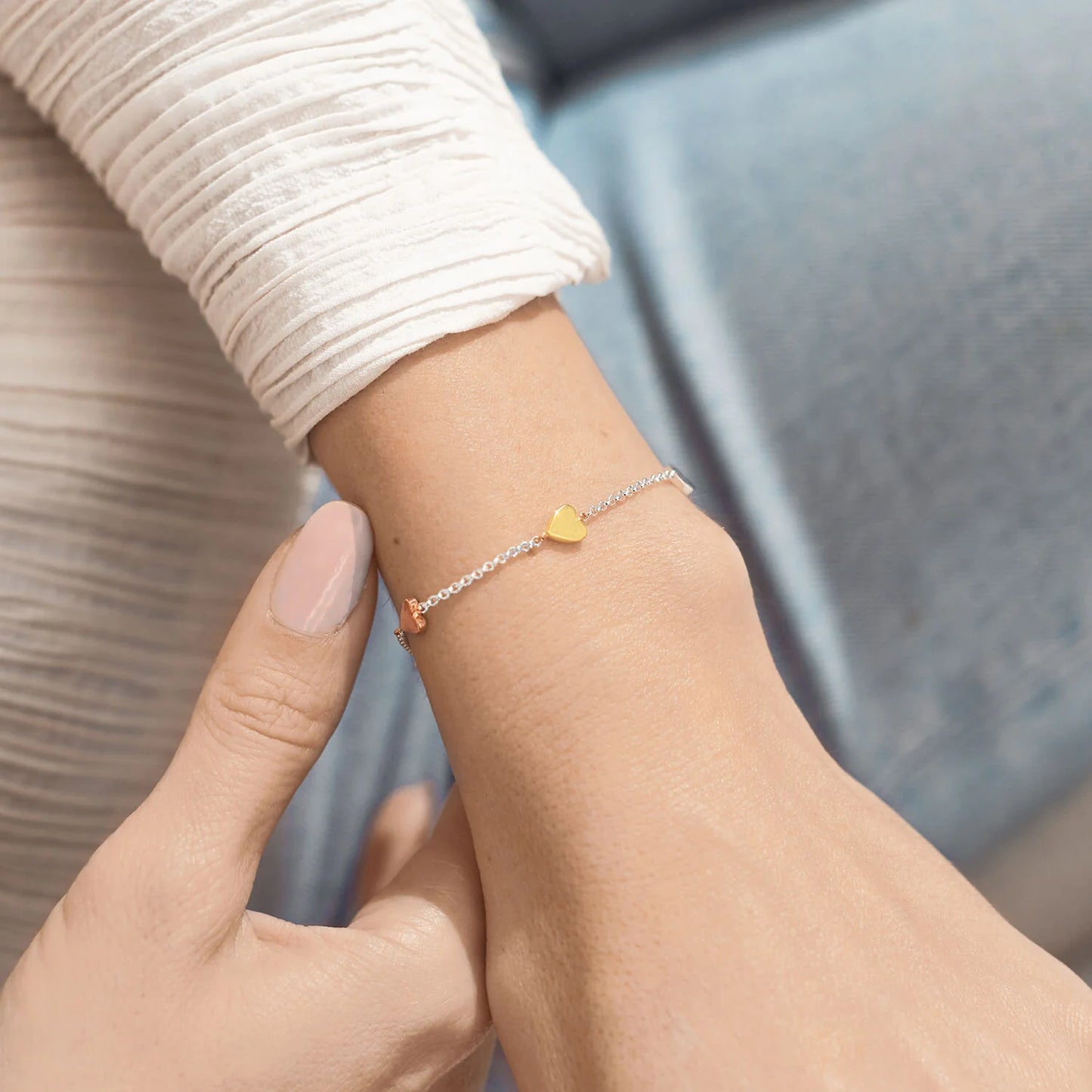 Joma Jewellery Florence Hearts Bracelet