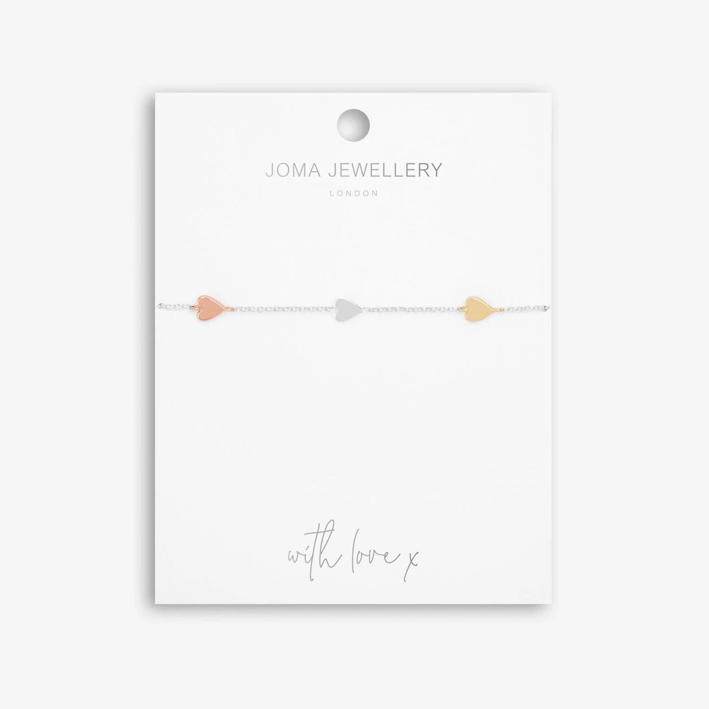Joma Jewellery Florence Hearts Bracelet