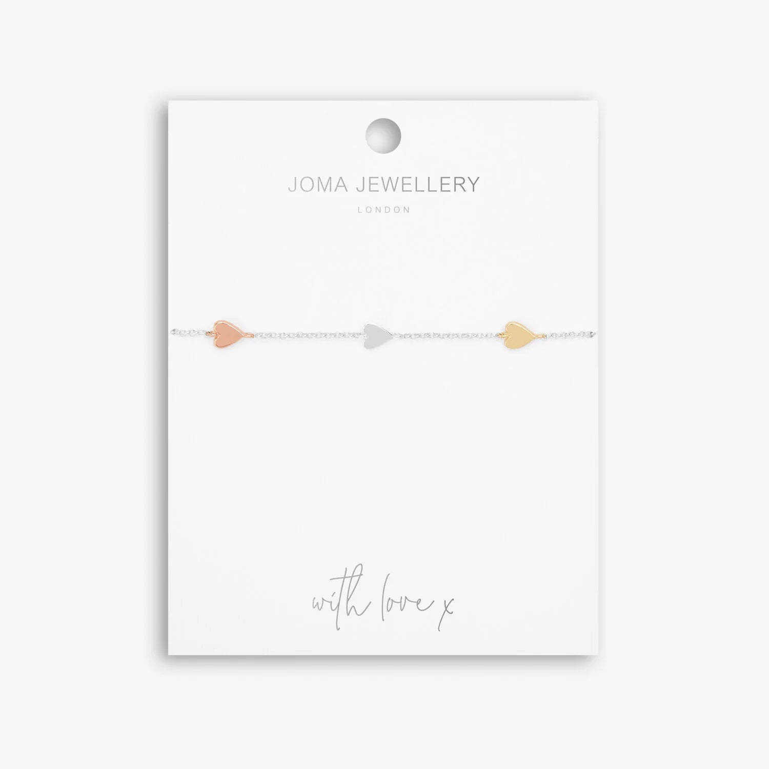 Joma Jewellery Florence Hearts Bracelet