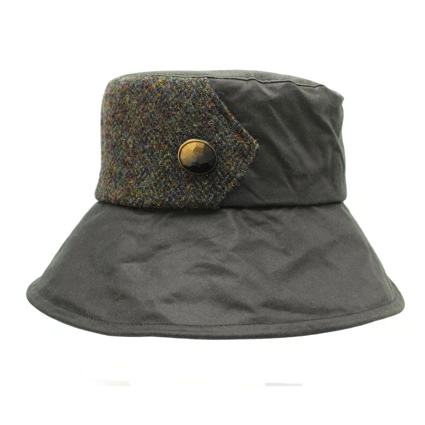 Heather Ellen Wax Harris Tweed Hat