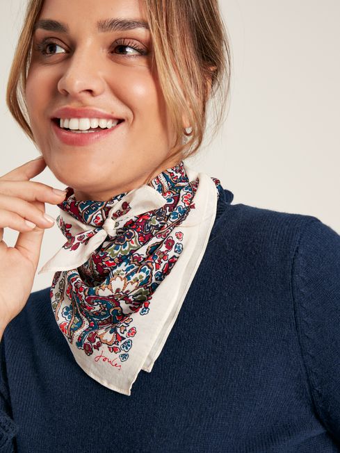 Joules Elsie Square Scarf