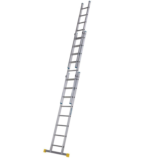 Werner TradePRO Square-Rung Extension Ladder 2.44m Triple