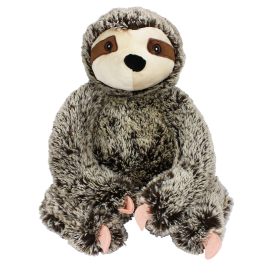Happy Pet Jumbo Sitting Sloth Plush Dog Toy