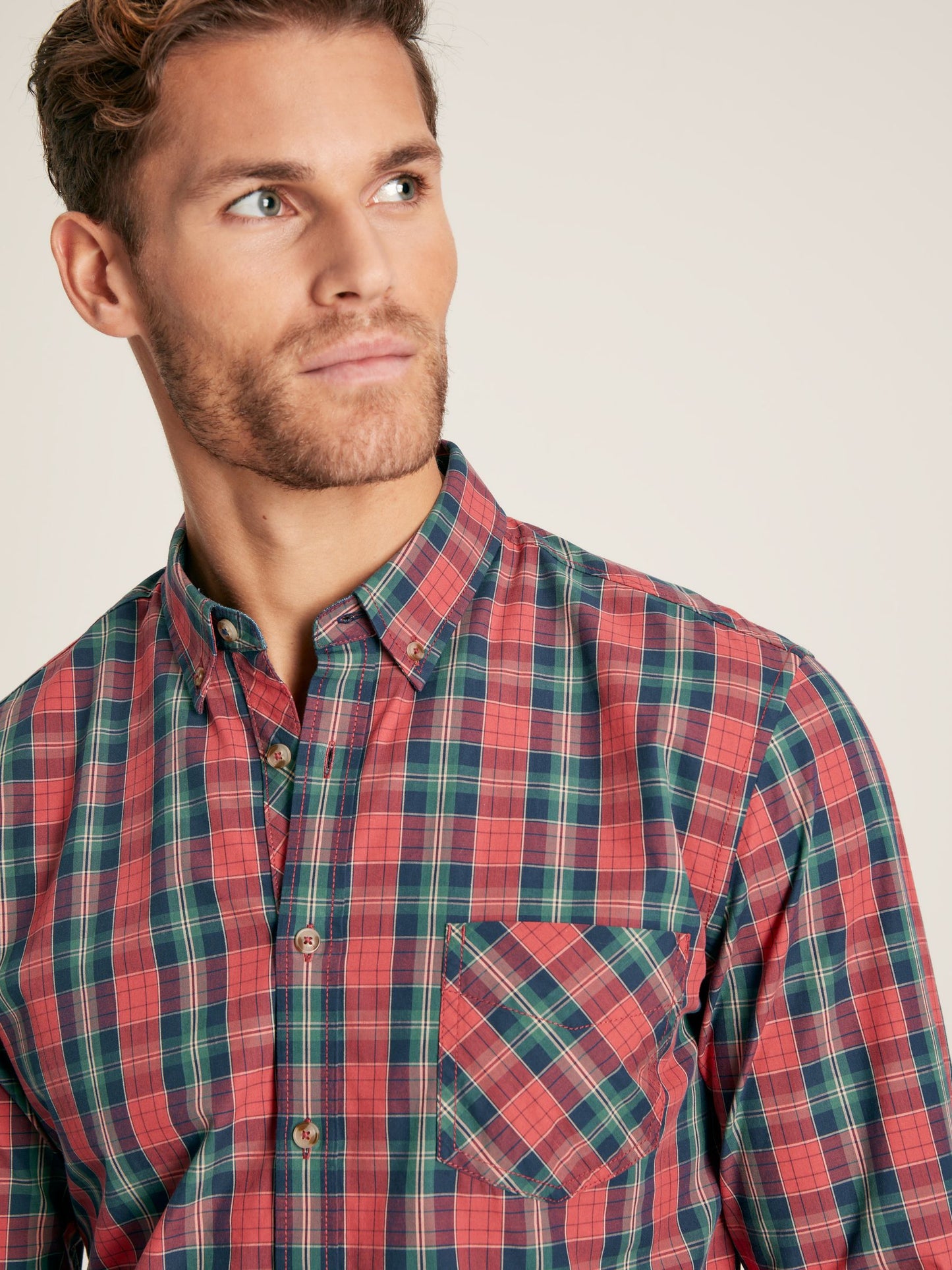 Joules Goodridge Long Sleeve Classic Fit Poplin Shirt