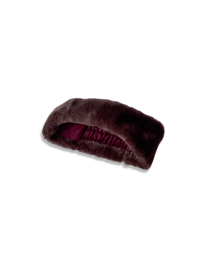 Barkworth Reeve Wilding Reversible Velvet & Faux Fur Headband