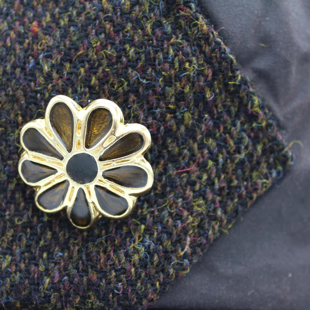 Heather Ellen Wax Harris Tweed Hat