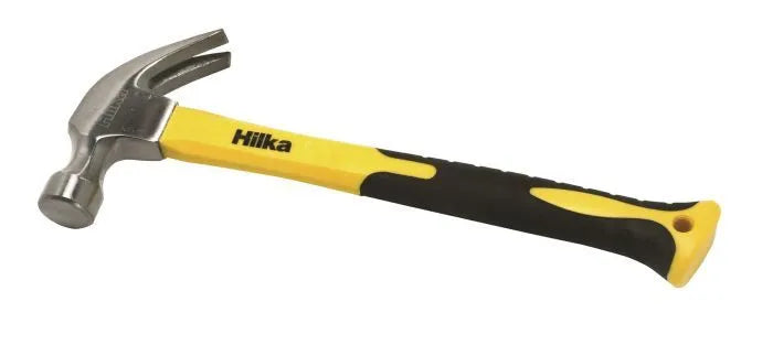 Hilka 16oz Claw Hammers Fibre Glass Shaft