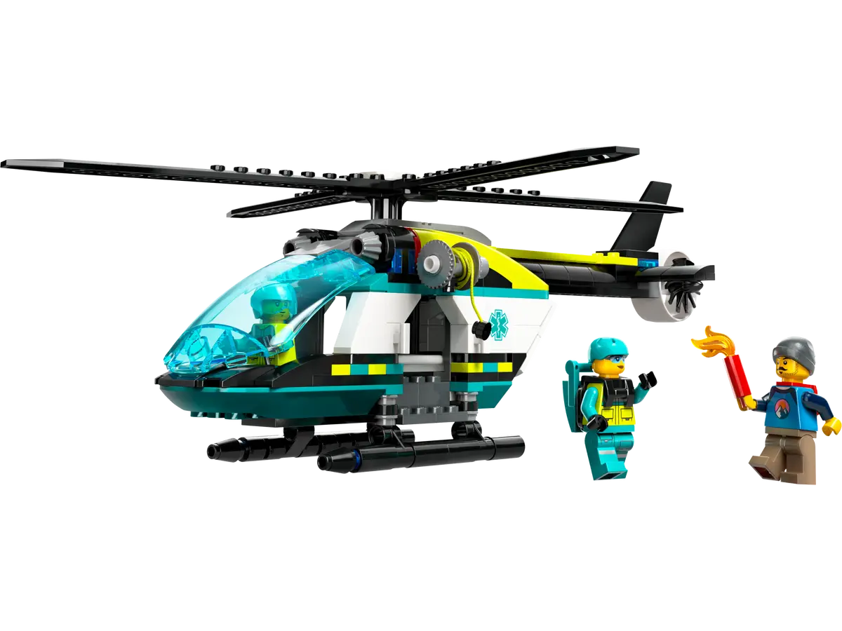 Lego City Emergency Rescue Helicopter 60405