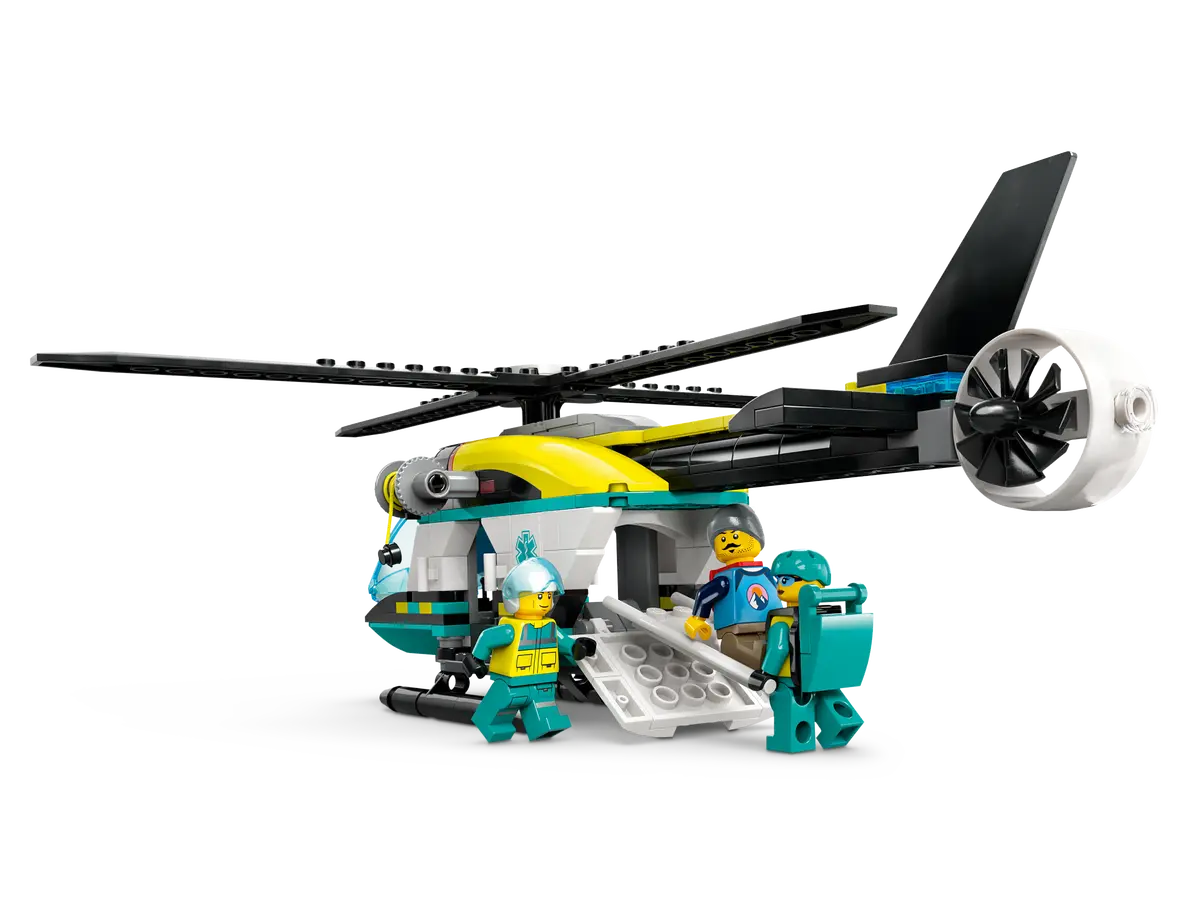 Lego City Emergency Rescue Helicopter 60405